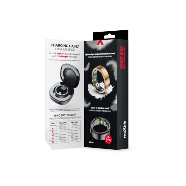 429594_oryg Maxlife smart ring MXSR-100 black size 10