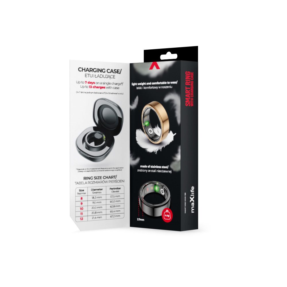 429594_oryg Maxlife smart ring MXSR-100 gold size 11