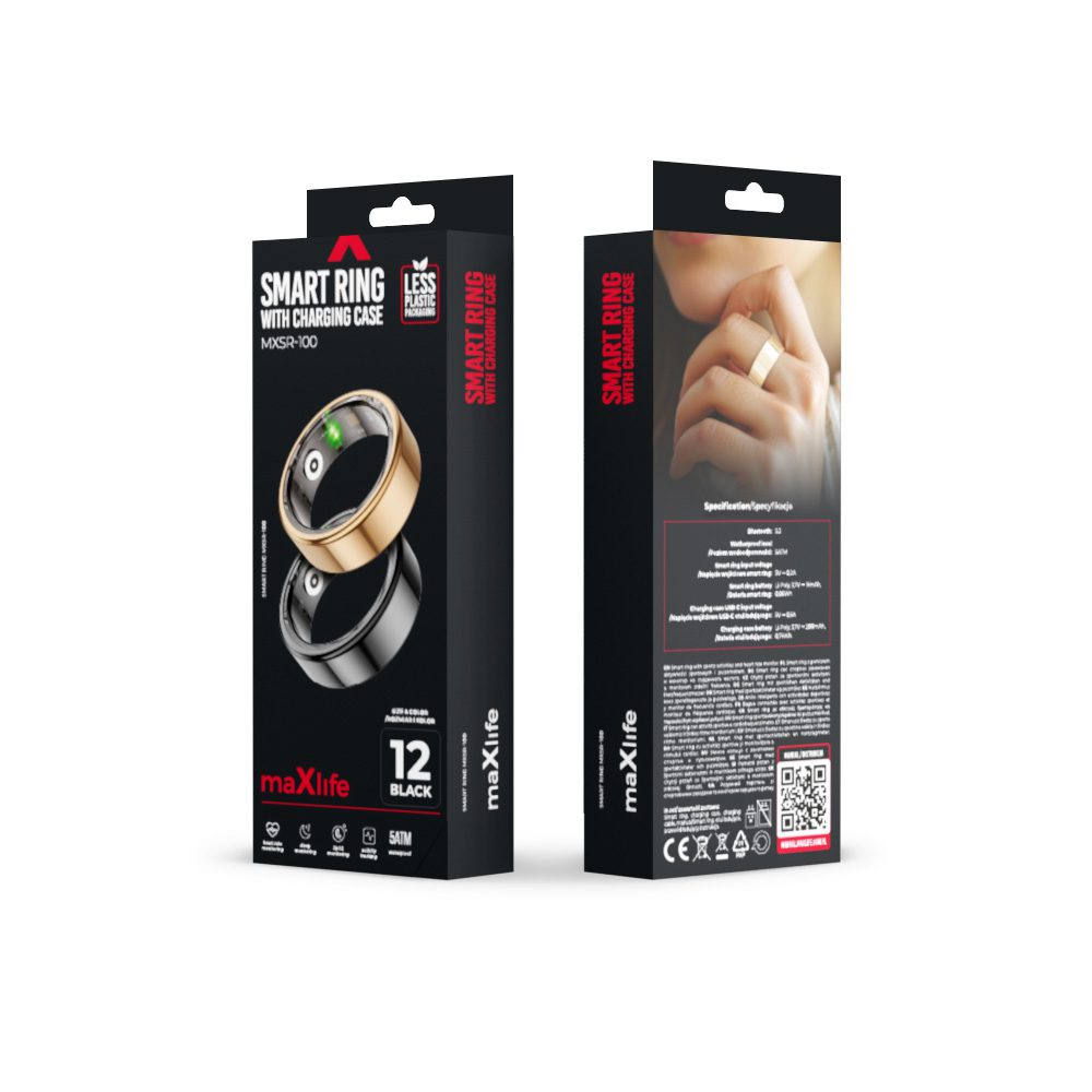 429595_oryg Maxlife smart ring MXSR-100 gold size 11