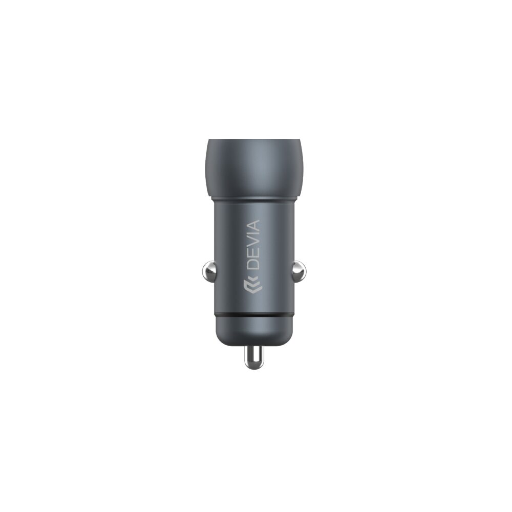 429602_oryg Devia car charger Extreme PD QC 3.0 30W + 18W 1x USB 1x USB-C deep gray