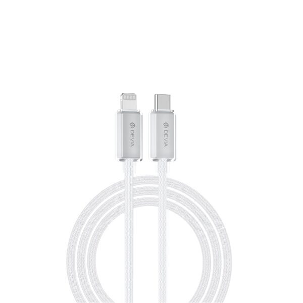 Devia cable Extreme EC654 PD USB-C - Lightning 1,5 m 27W 3A white
