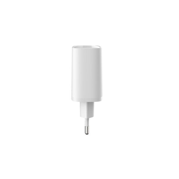 Devia wall charger Extreme PD GaN 65W 2x USB-C 1x USB white + cable USB-C - USB-C laptop charger