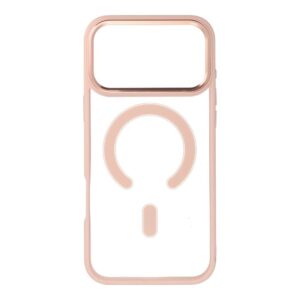 COLOR EDGE MAG COVER case compatible with MagSafe for IPHONE 17 Pro Max pink