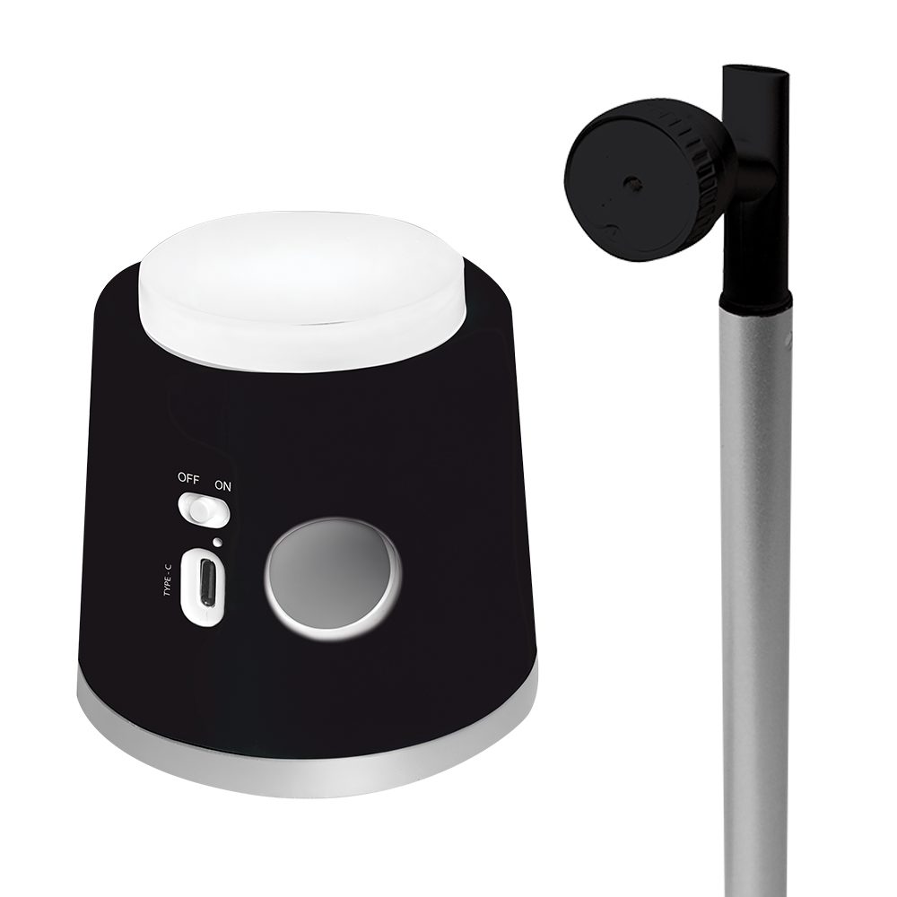 431451_oryg Svensson Desk/Night lamp 2in1 OSLO magnetic-detatchable 6W black