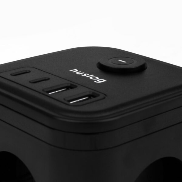 431571_oryg Huslog Cube Extension Cord with USB