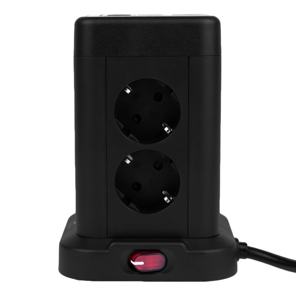 431576_oryg Huslog Vertical Extension Cord with USB