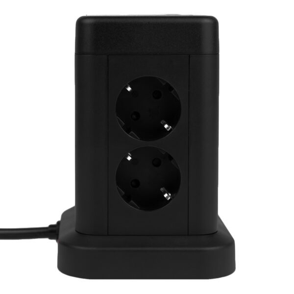 Huslog Vertical Extension Cord with USB