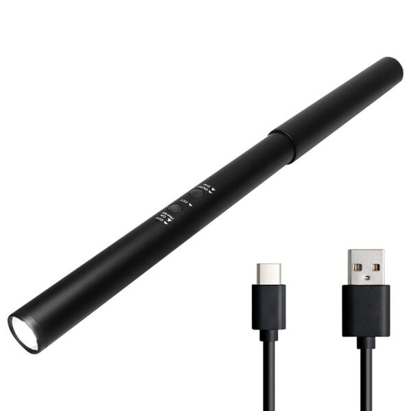 431988_oryg Svensson Desk lamp/flashlight 2in1 AMSTERDAM magnetic-detatchable 8W black