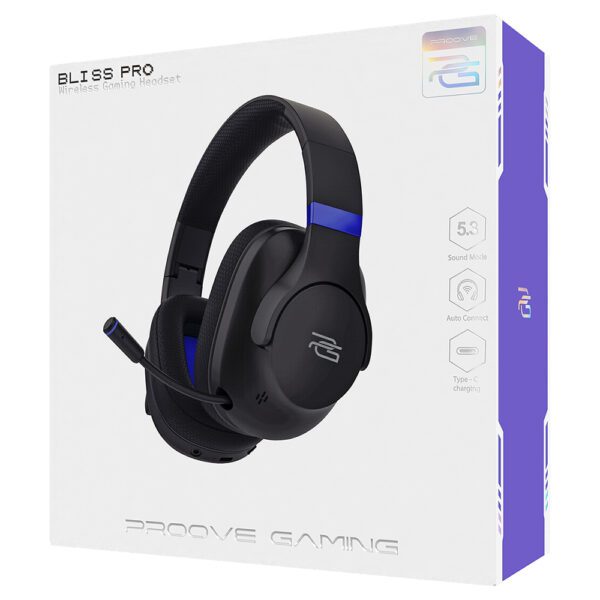 Proove wireless headset Gaming Bliss Pro black