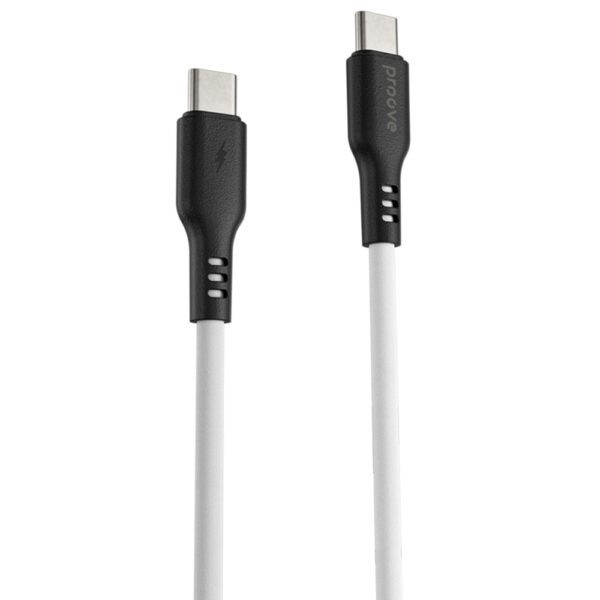 433338_oryg Proove cable Rebirth USB-C - USB-C 1m 60W white