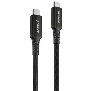 Proove cable Speed Line USB-C - USB-C 1m 240W black