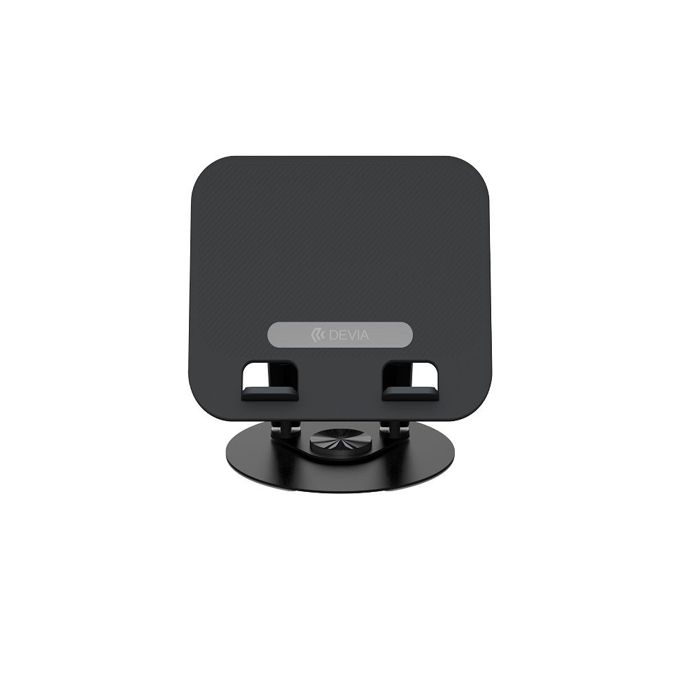 433382_oryg Devia folding holder stand EL238 for laptop tablet rotating 360 aluminum black