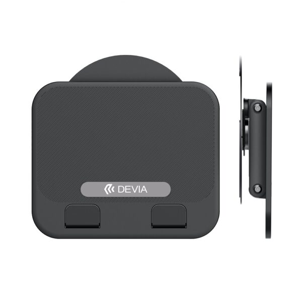 Devia folding holder stand EL238 for laptop tablet rotating 360 aluminum black