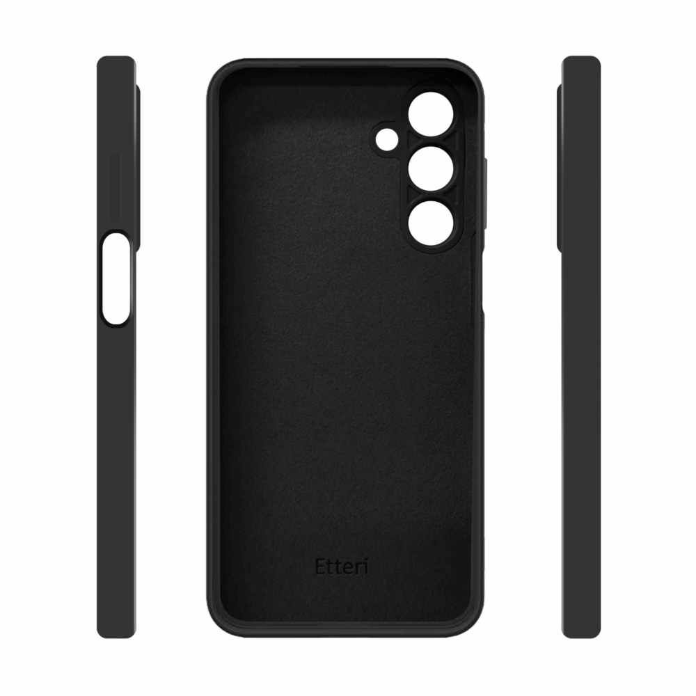 Etteri Silicone case for Samsung Galaxy A16 4G / A16 5G black