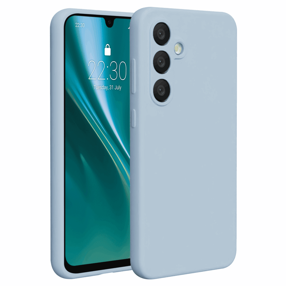 433454_oryg Etteri Silicone case for Samsung Galaxy A36 5G light blue