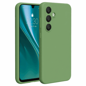 Etteri Silicone case for Samsung Galaxy A36 5G light green