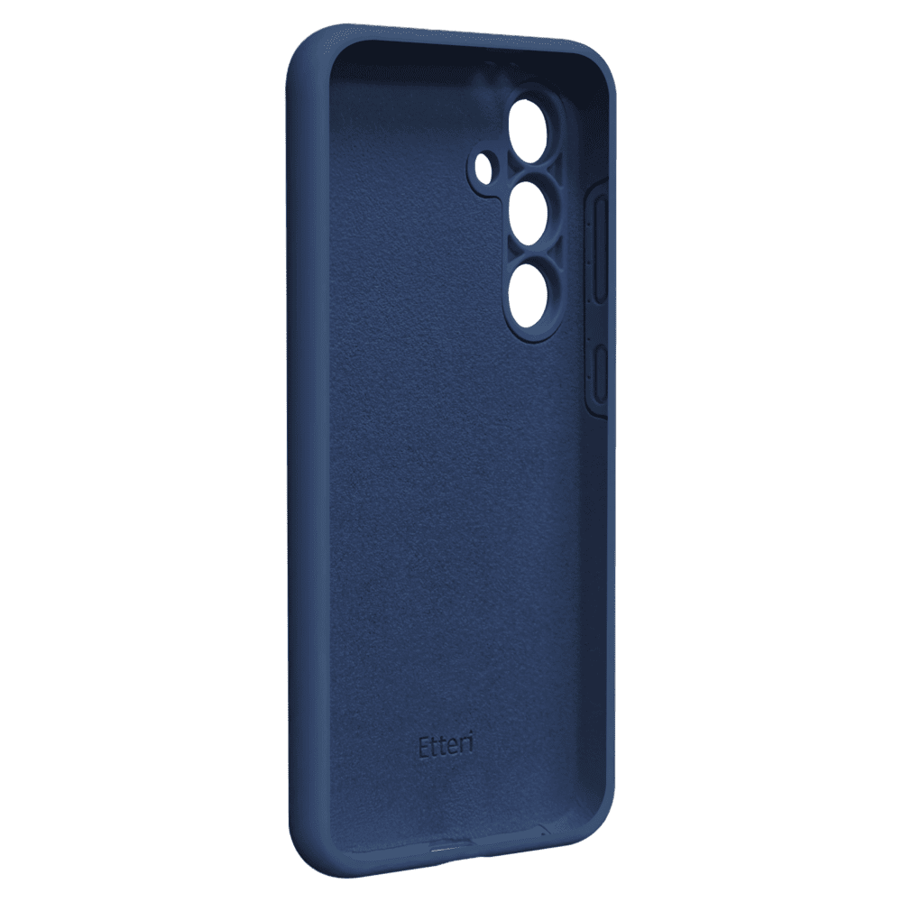 433489_oryg Etteri Silicone case for Samsung Galaxy S24 FE dark blue