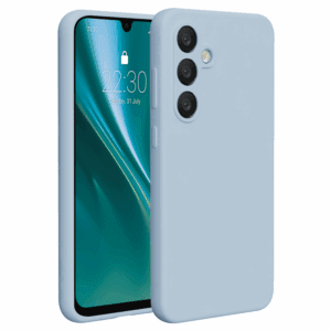 433497_oryg Etteri Silicone case for Samsung Galaxy S24 FE light blue