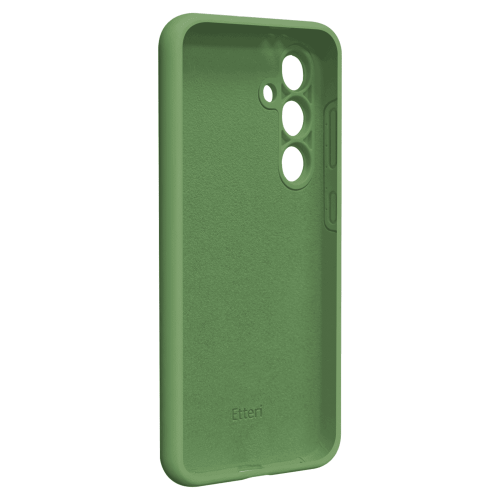 433506_oryg Etteri Silicone case for Samsung Galaxy S24 FE light green