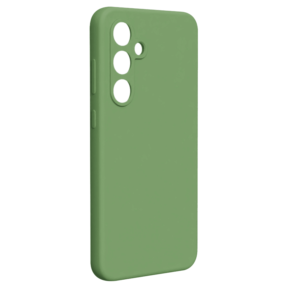 433507_oryg Etteri Silicone case for Samsung Galaxy S24 FE light green