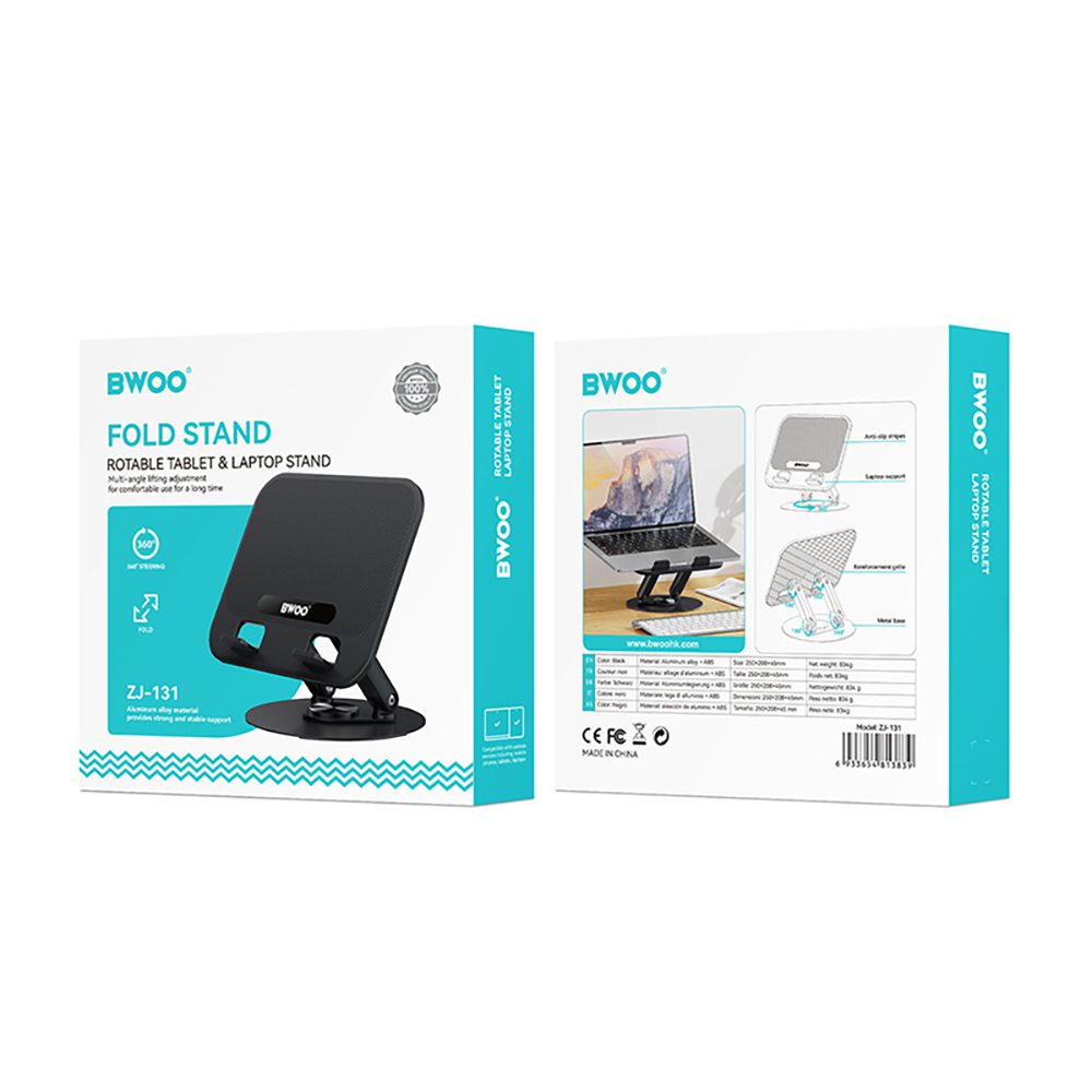 433550_oryg Rotable tablet and laptop aluminium fold stand