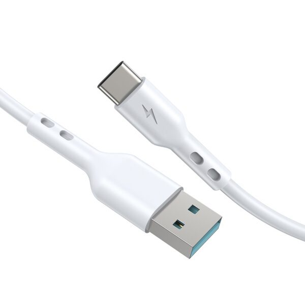 BWOO Cable USB - USB-C 2m 3A white