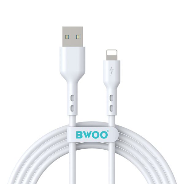434449_oryg BWOO Cable USB - Lightning 2m 3A white