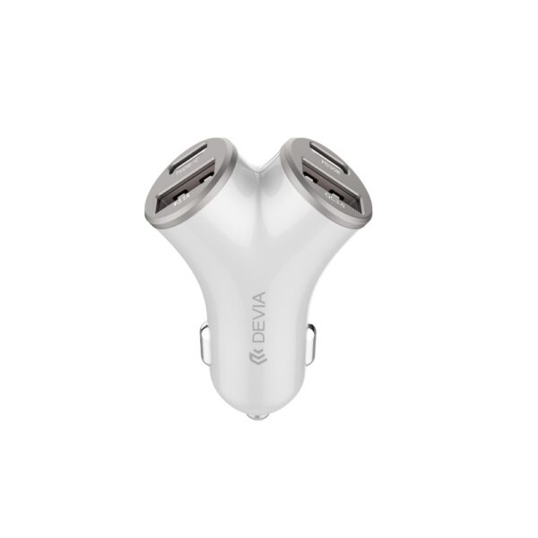 434455_oryg Devia car charger Extreme Metal PD 48W 2x USB 2x USB-C silver