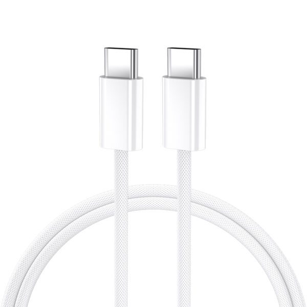 BWOO Cable USB-C - USB-C 2m 60W white