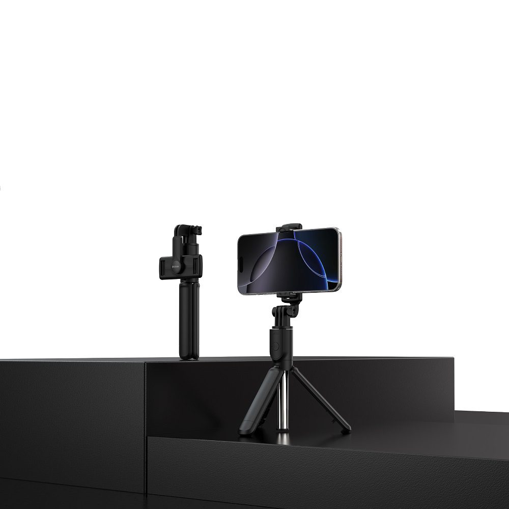 434477_oryg Devia selfie stick Bluetooth tripod ES083 black