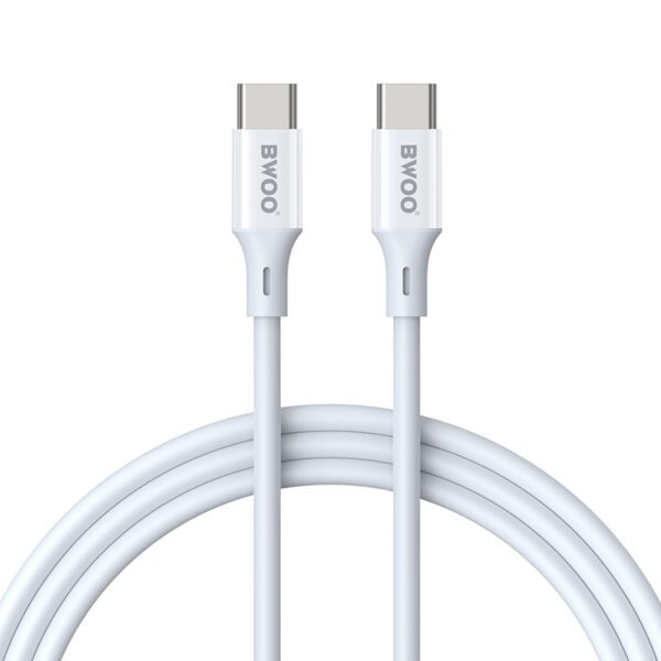 434480_oryg BWOO Cable USB-C - USB-C 2m 60W ABS + TPE white