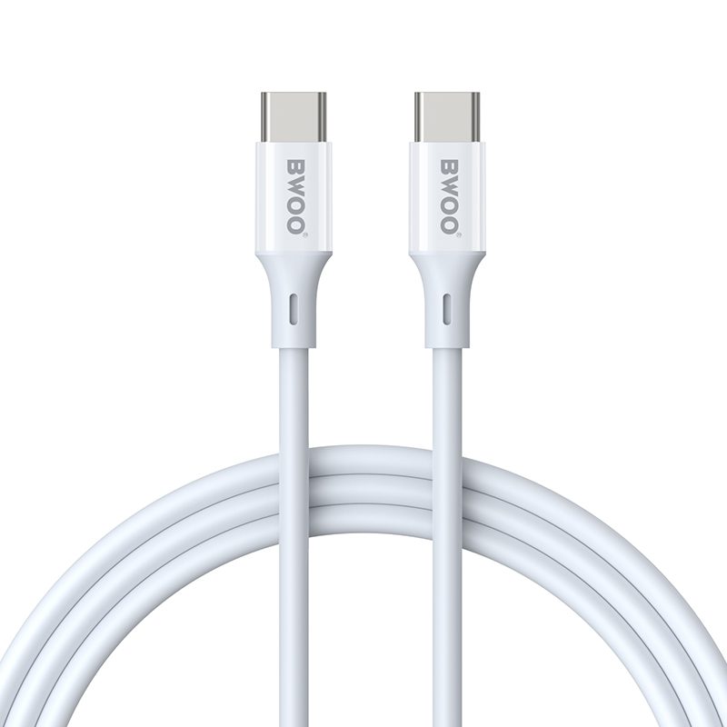 434480_oryg BWOO Cable USB-C - USB-C 2m 60W ABS + TPE white
