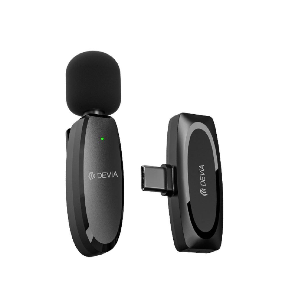 434484_oryg Devia microphone for smartfon Kintone USB-C black