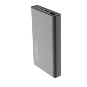 Setty Recycling power bank 5000 mAh 12W gray QRPB5-12-18