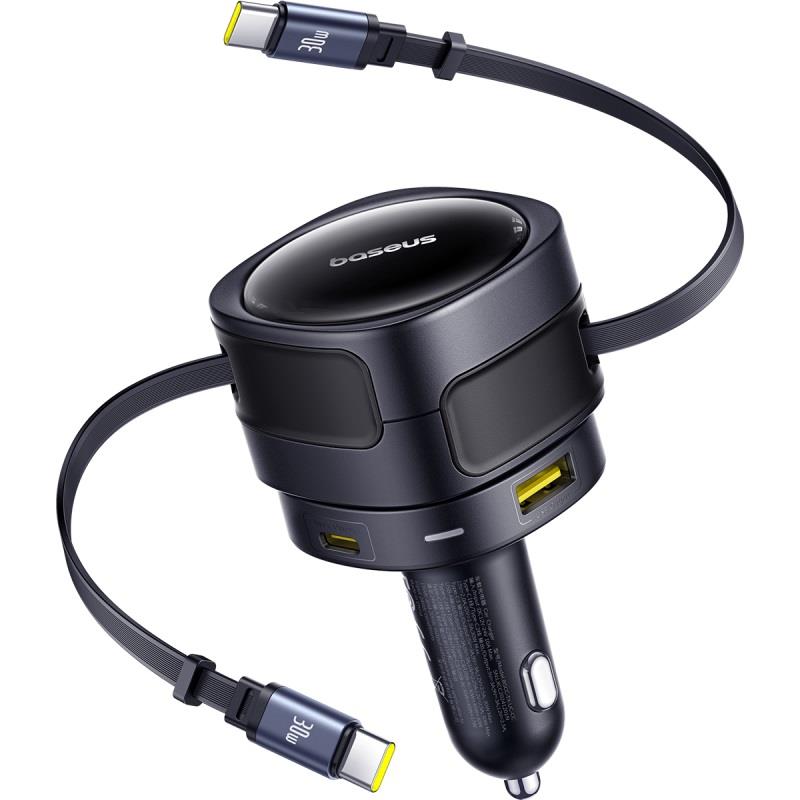 434696_oryg Baseus PD car charger 2x USB port 90W black