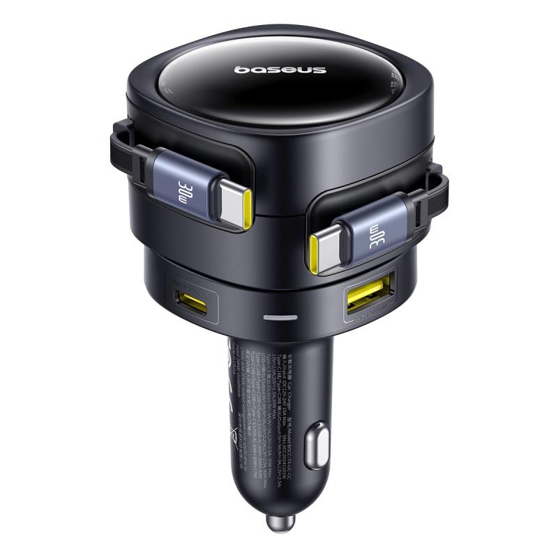 434697_oryg Baseus PD car charger 2x USB port 90W black