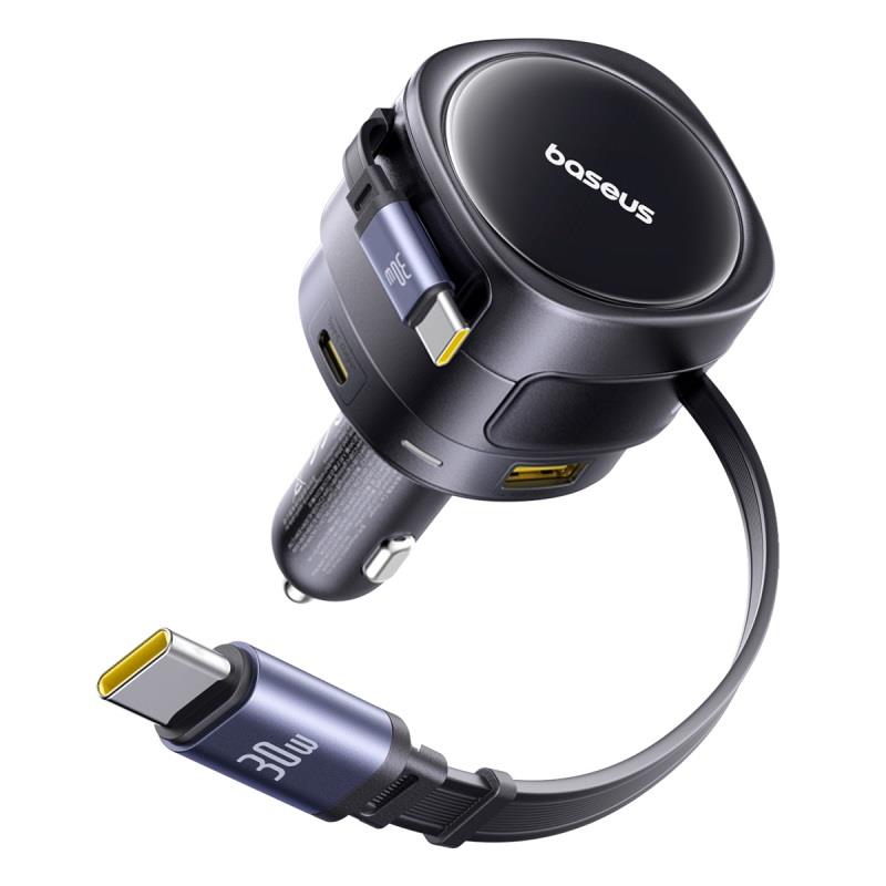 434698_oryg Baseus PD car charger 2x USB port 90W black