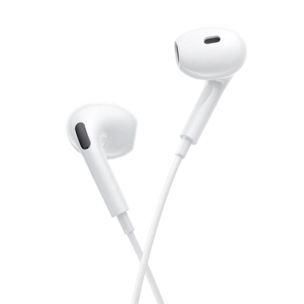 OS-Baseus Encok HZ19 Wired Earphones Moon White