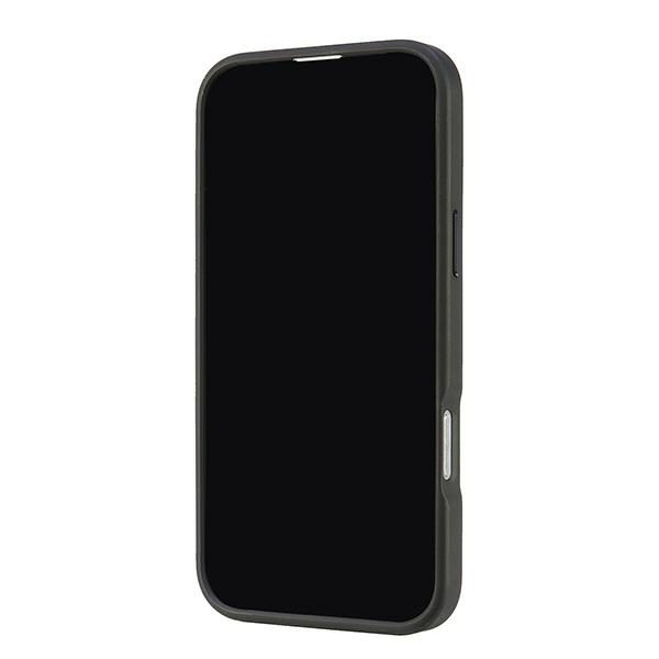 Audi Genuine Leather MagSafe case for iPhone 16 Pro Max 6.9" black-red