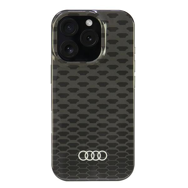Audi IML Stitching Pattern MagSafe case for iPhone 16 Pro 6.3" black