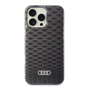 Audi IML Stitching Pattern MagSafe case for iPhone 16 Pro Max 6.9" black