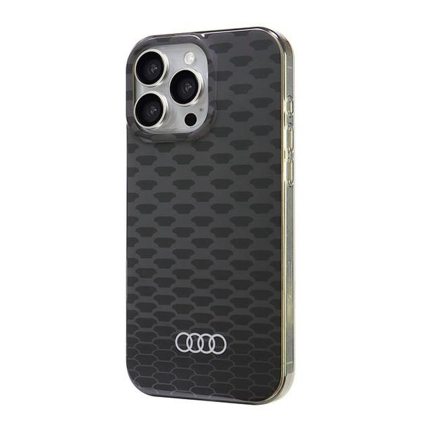 Audi IML Stitching Pattern MagSafe case for iPhone 16 Pro Max 6.9" black