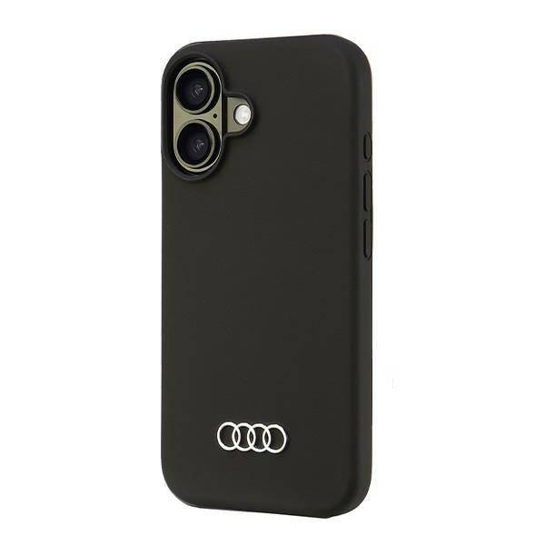 Audi Silicone case for iPhone 16 6.1" black