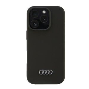 Audi Silicone case for iPhone 16 Pro 6.3" black