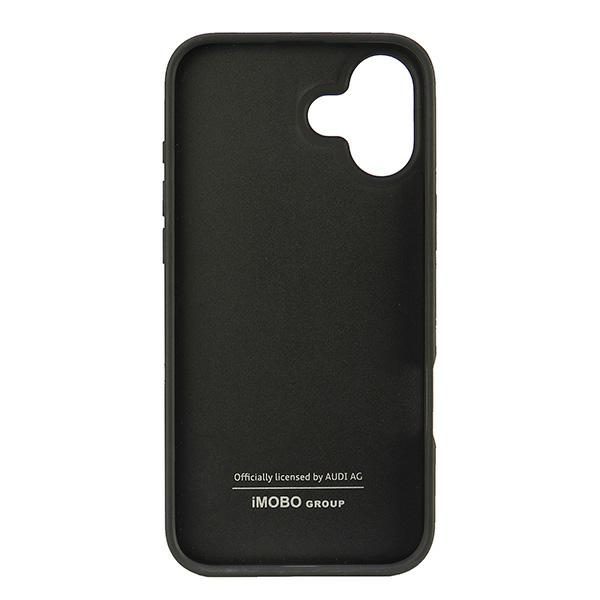 Audi Synthetic Leather case for iPhone 16 Plus 6.7" black