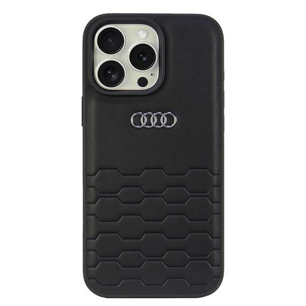 Audi Synthetic Leather case for iPhone 16 Pro Max 6.9" black