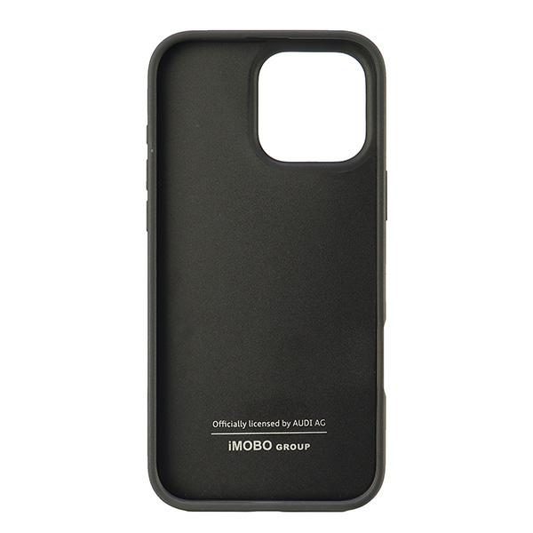Audi Synthetic Leather case for iPhone 16 Pro Max 6.9" black