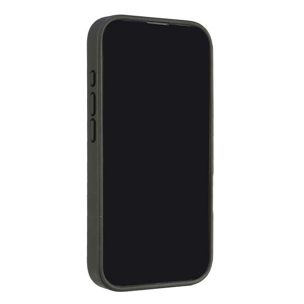 Audi Synthetic Leather case for iPhone 16 Pro 6.3" Black
