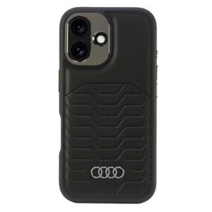 Audi Synthetic Leather MagSafe case for iPhone 16 Plus 6.7" black
