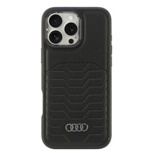 Audi Synthetic Leather MagSafe case for iPhone 16 Pro Max 6.9" black